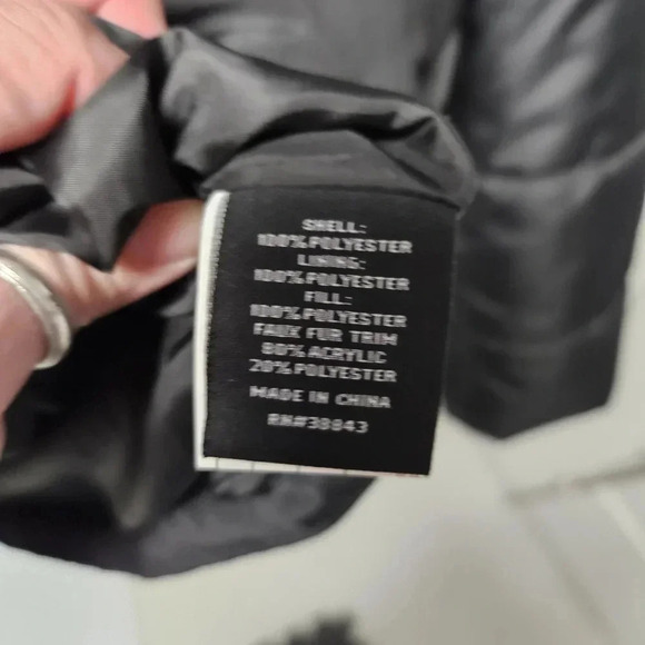 Below zero by Rothschild black jacket size 2x - Picture 5 of 7